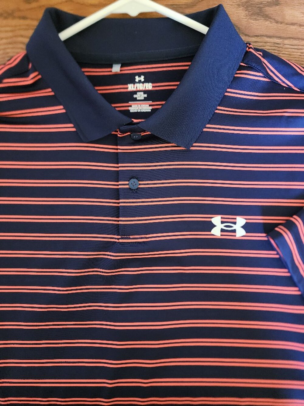 Under Armour Men's Short Sleeve Golf Shirt Size XL